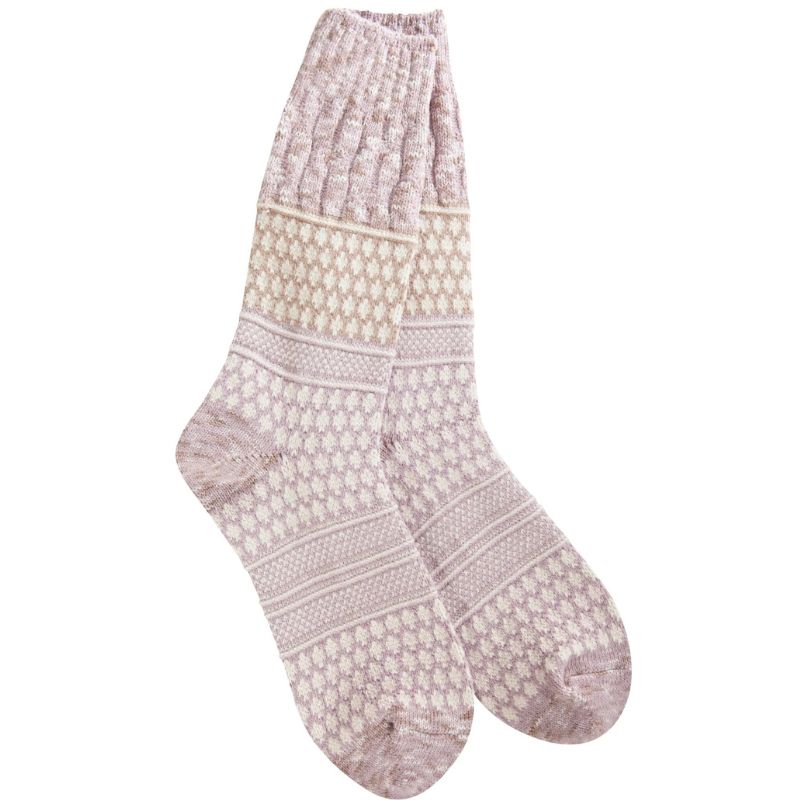 Nirvana Multi Textured Crew Socks